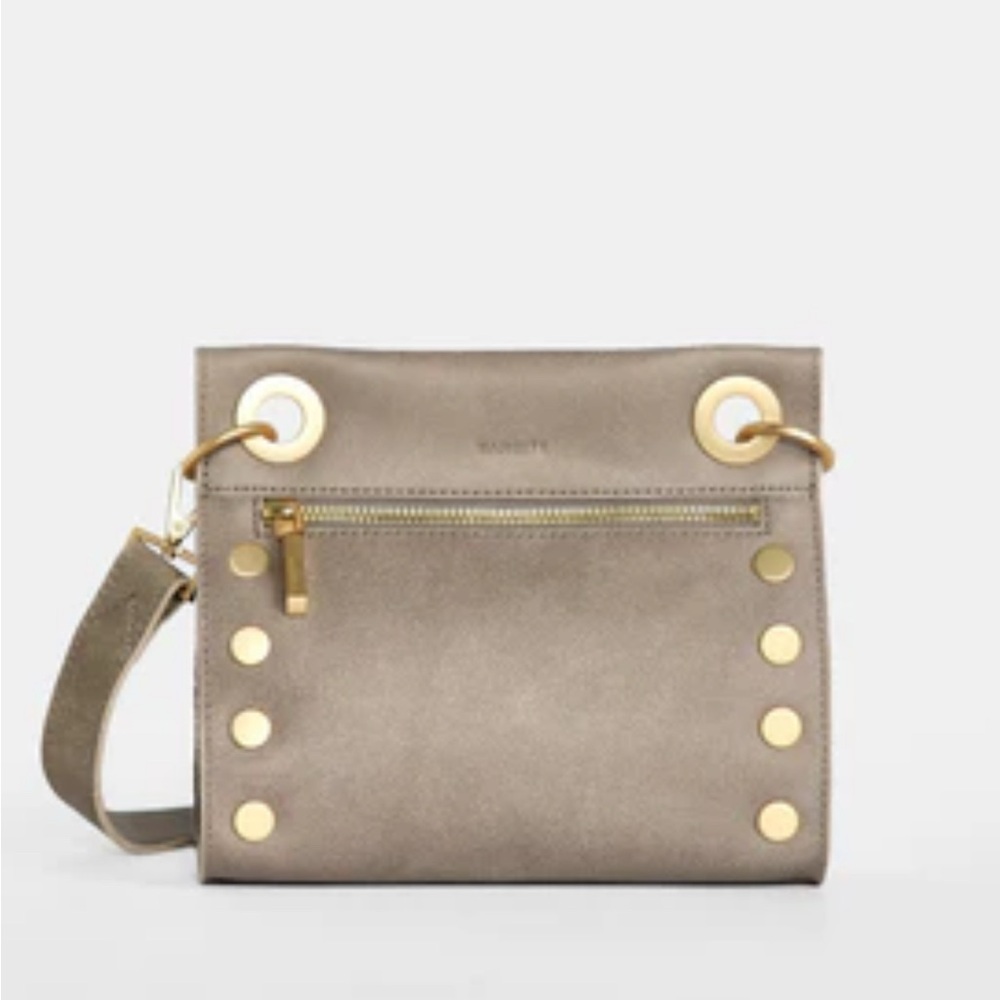 Hammitt Tony Small Crossbody Bag with Gold Accents